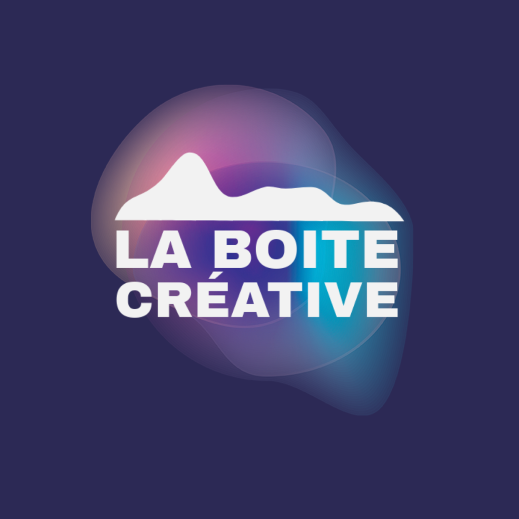 Logo de La Boîte Créative avec les services : création web, branding, SEO et IA à Québec.